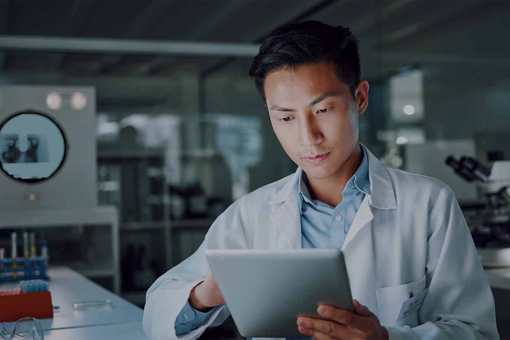 photo of pharmaceutical researcher